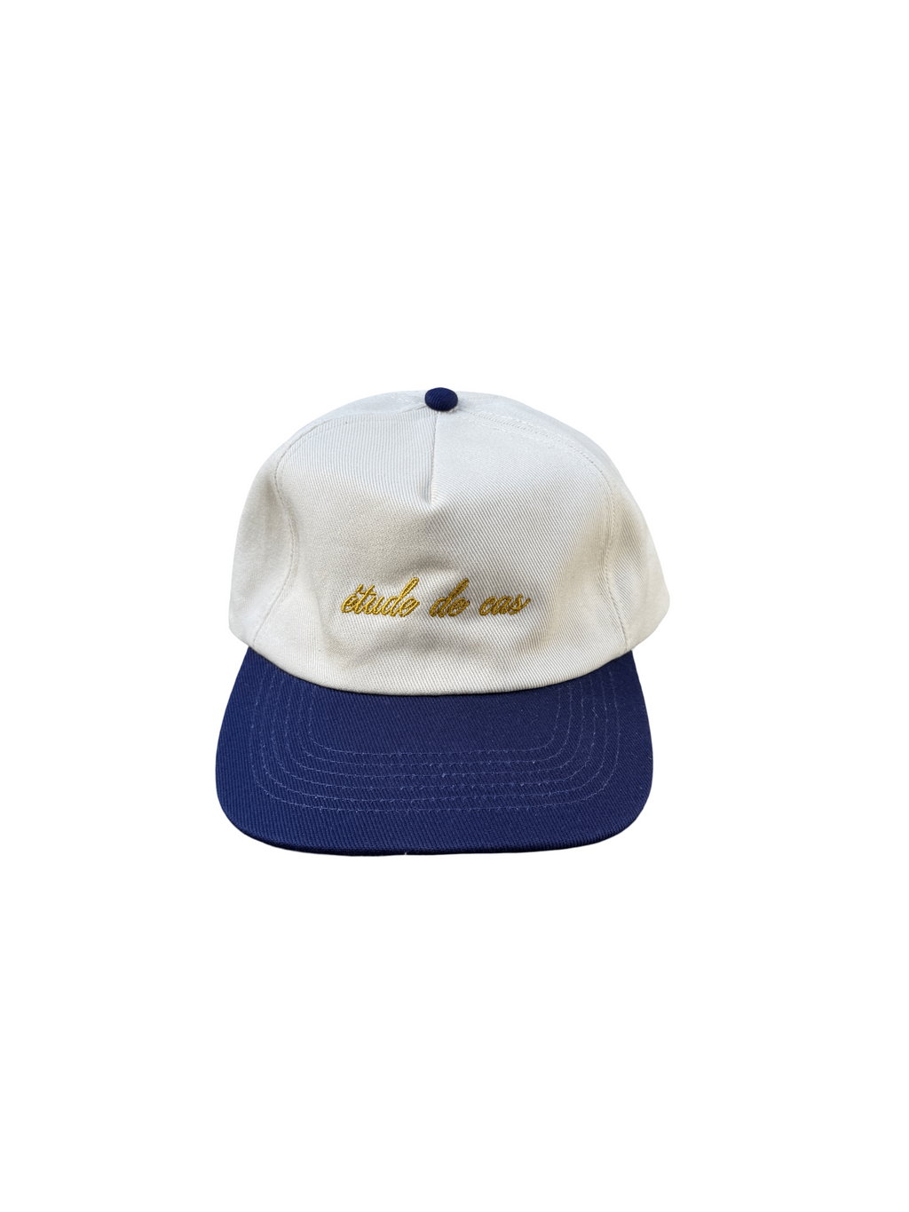 Gold Script Logo Cap