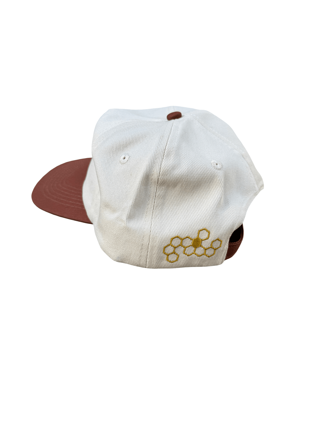 Gold Script Logo Cap